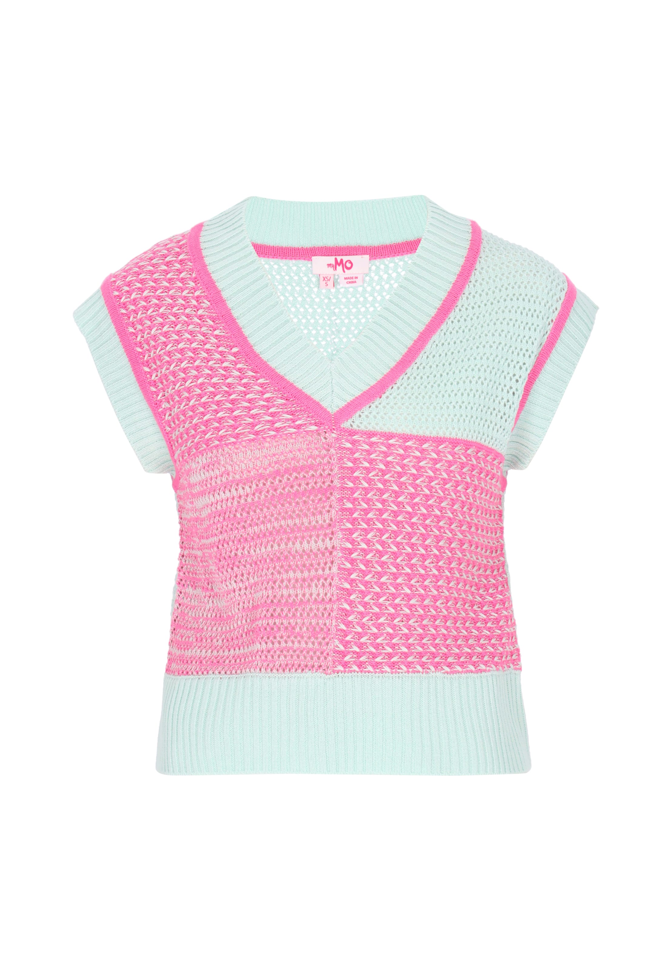 Pull-over MYMO en rose : devant