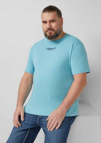 T-Shirt s.Oliver en bleu