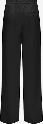 Wide leg Pantaloni cutați de la ONLY pe negru