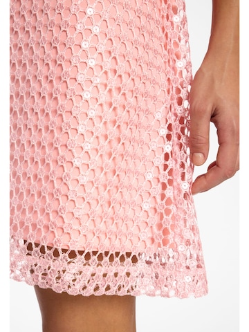 Ana Alcazar Jurk 'Dalva ' in Roze