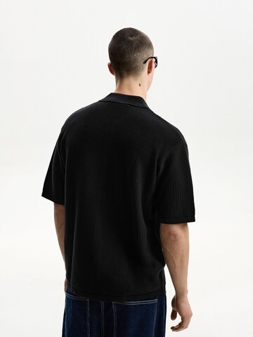 Bershka Regular fit Skjorta i svart