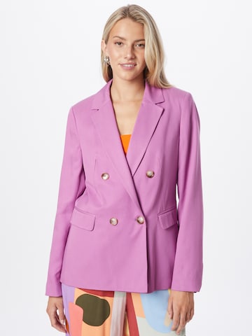 COMMA Blazer in Purple: front