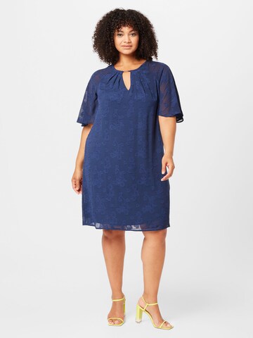 Robe 'MABBY' Zizzi en bleu : devant