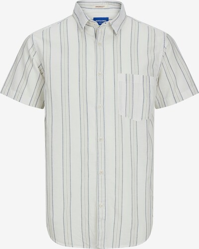 JACK & JONES Button Up Shirt in Ecru / Opal / White, Item view