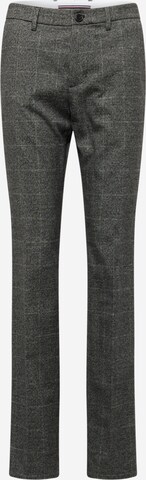 TOMMY HILFIGER Regular Pleated Pants 'Denton' in Grey: front