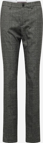 TOMMY HILFIGER Обычный Плиссированные брюки 'Denton' в Серый: спереди