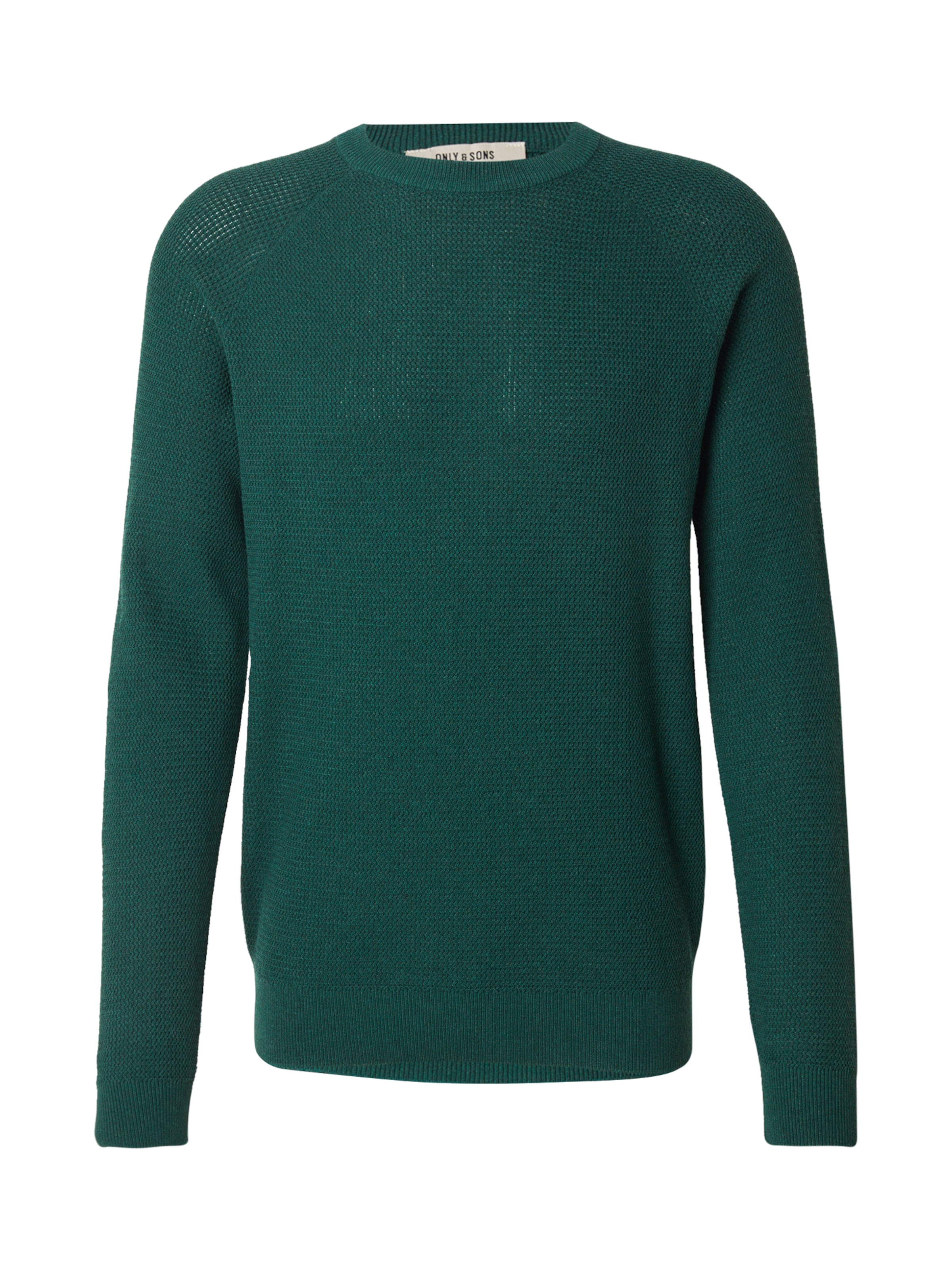 Only & Sons Sweater 'ONSHAY' in Green: front