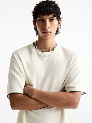 Pull&Bear T-Shirt in Weiß