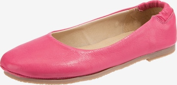 Grünbein Ballet Flats ' Loule ' in Pink: front