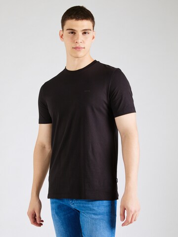 BOSS - Camiseta 'Thompson 01' en negro: frente