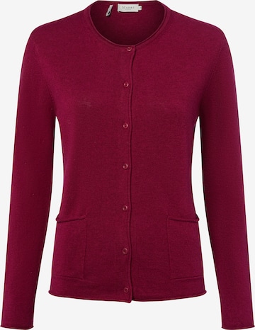 MAERZ Muenchen Knit Cardigan in Red: front