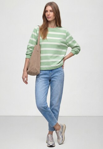 STREET ONE Sweatshirt in Green