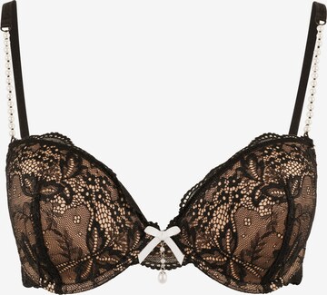 Push-up Reggiseno di LASCANA in nero: frontale