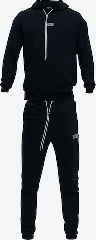 Tom Barron Tracksuit in Blue: front