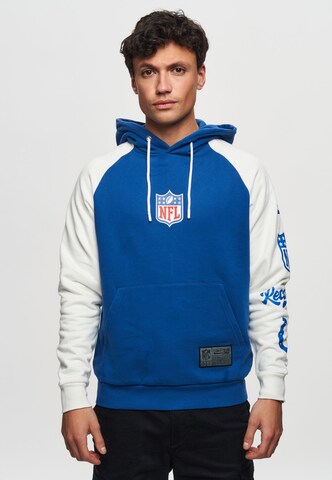Recovered Sweatshirt 'NFL Colts For The Shoe' in Blue: front