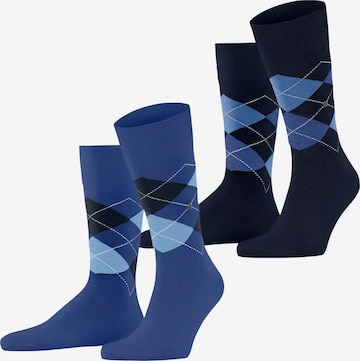 BURLINGTON Socks 'Everyday Argyle' in Blue: front
