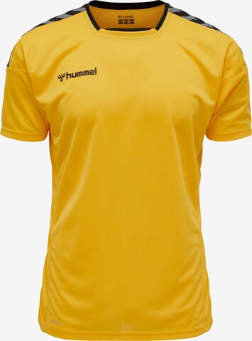 Hummel - Camisa funcionais em amarelo: frente