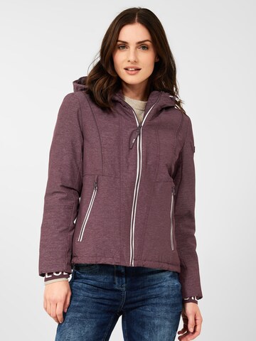 Veste fonctionnelle CECIL en violet : devant