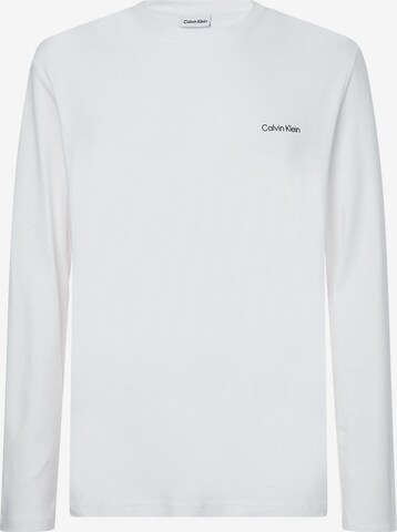 Calvin Klein Shirt in Wit: voorkant