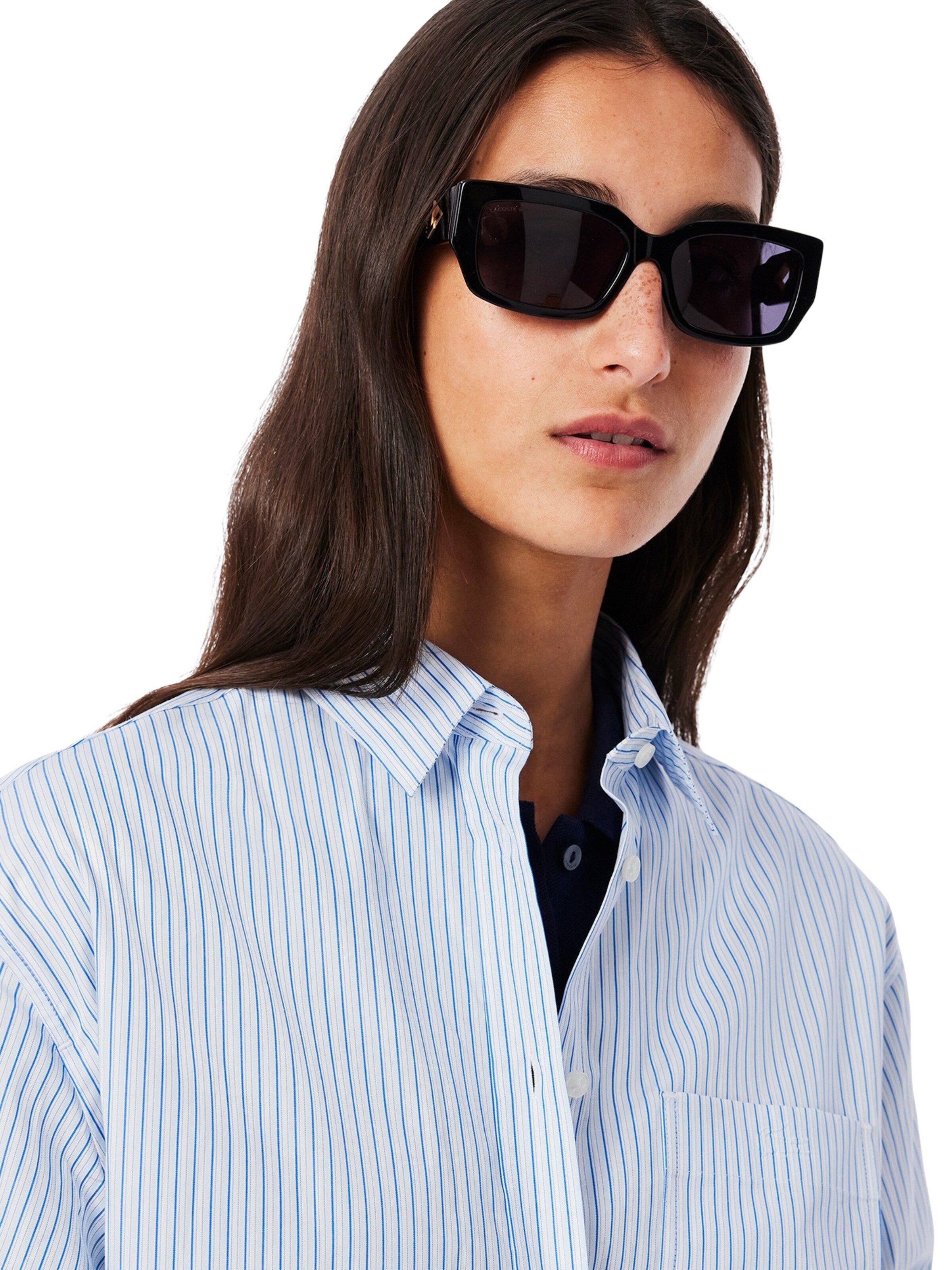 LACOSTE Blouse in Blue
