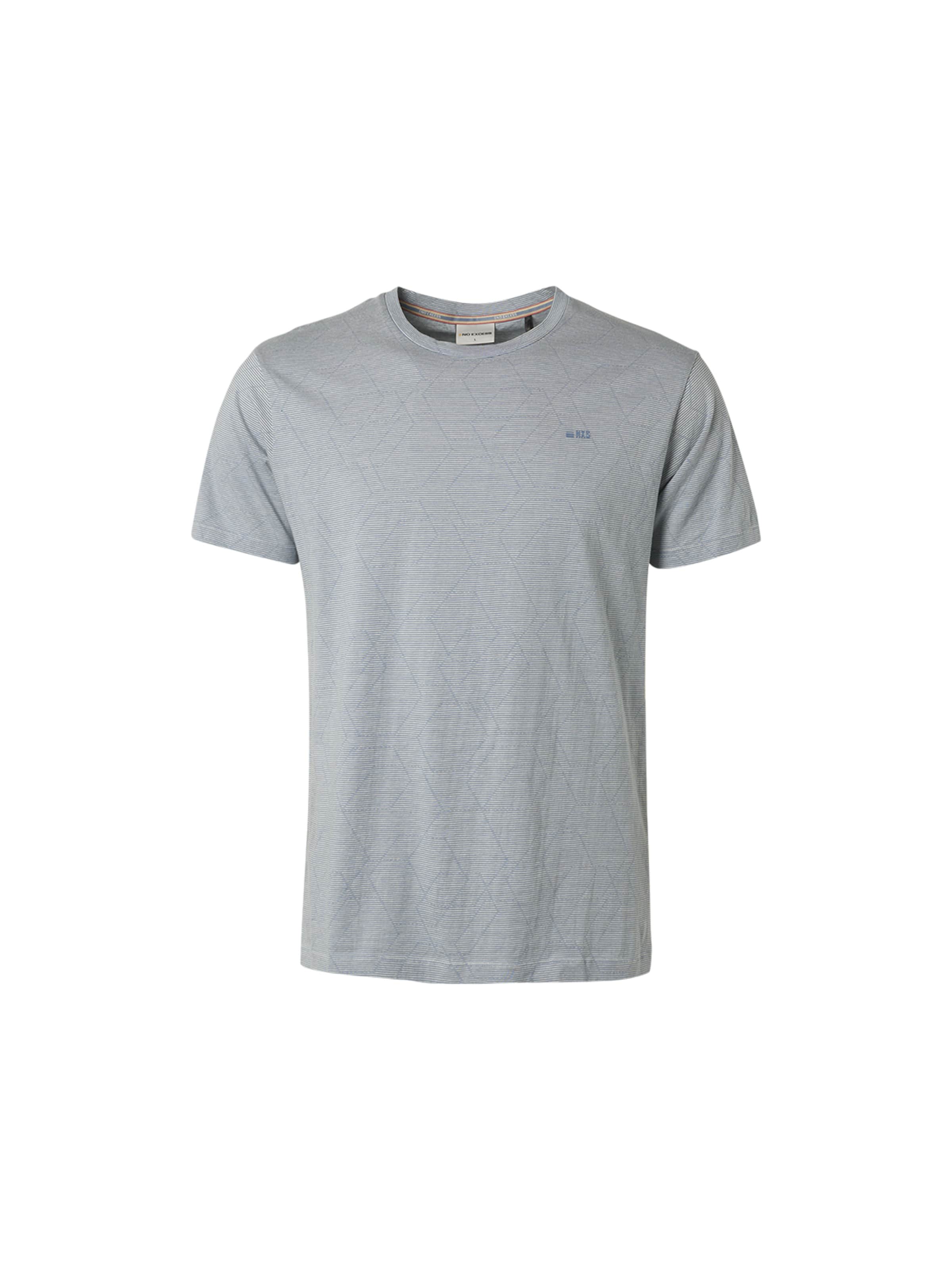 Männer Große Größen No Excess Shirt in Grau - KT59075
