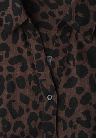 STREET ONE Bluse in Braun