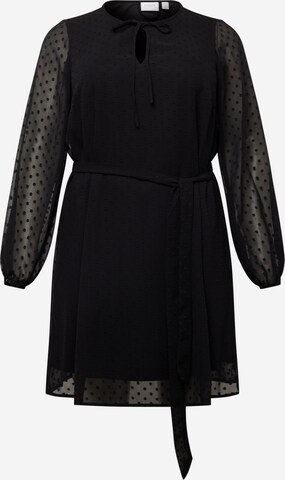 Robe 'EDEE' EVOKED en noir : devant