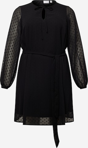 EVOKED Sukienka 'EDEE' w kolorze czarny: przód