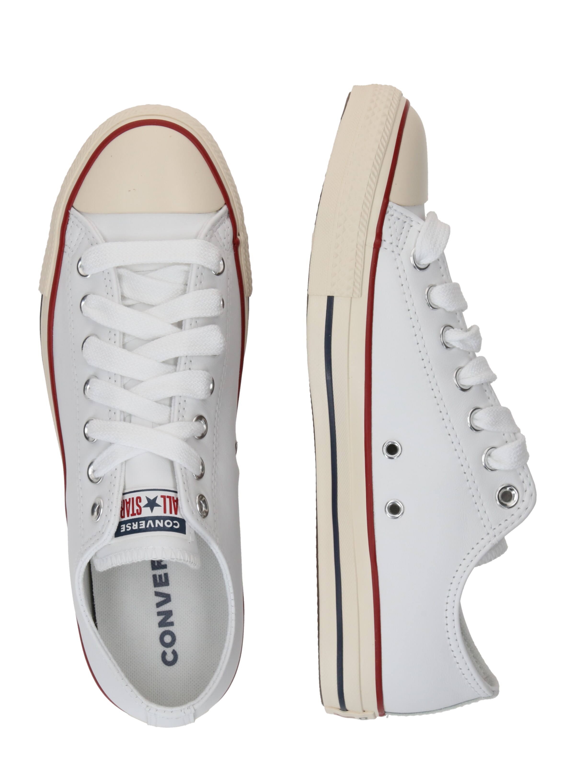 CONVERSE Ниски маратонки 'CHUCK TAYLOR ALL STAR' в бяло