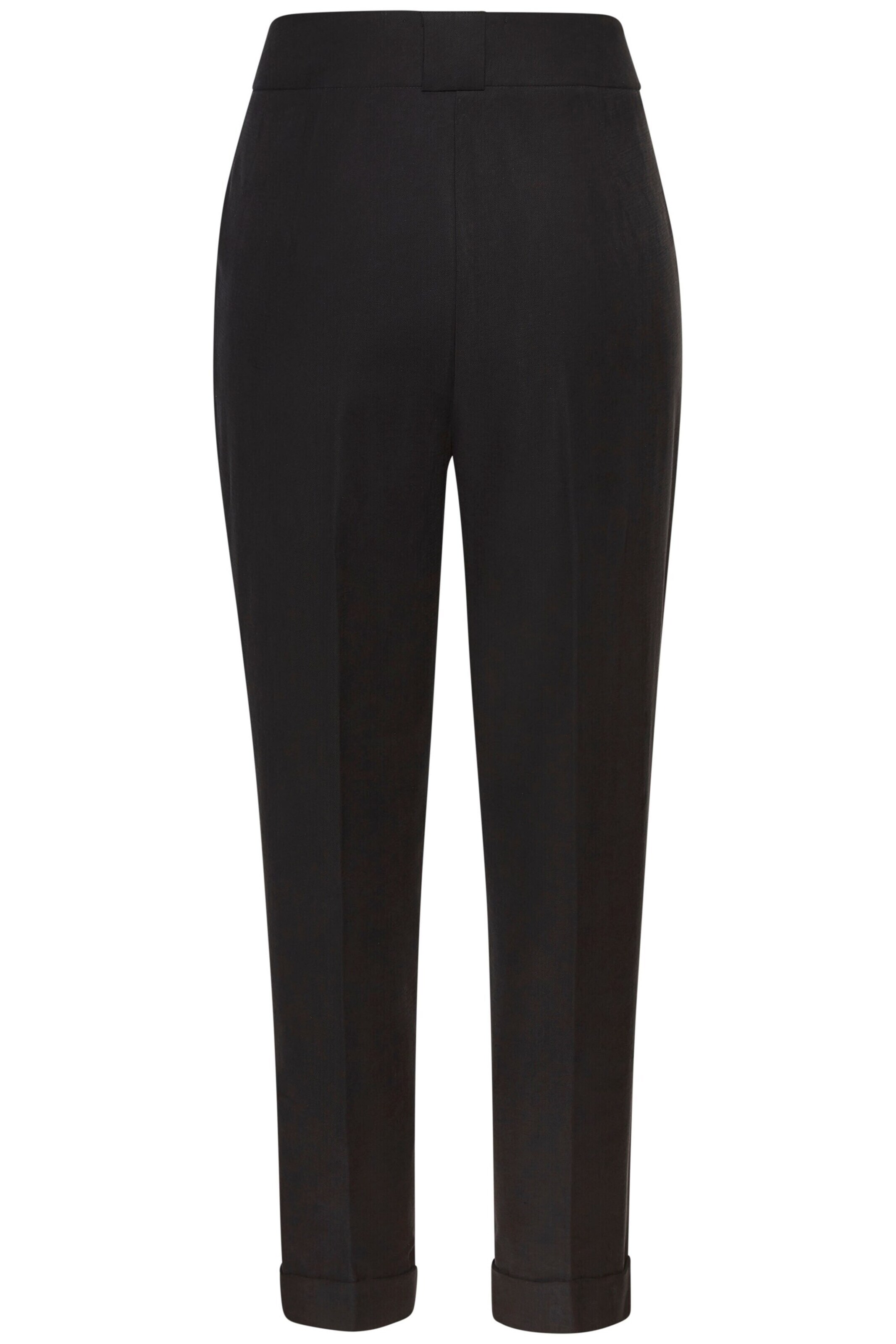 melns LASCANA Vaļīgs piegriezums Bikses