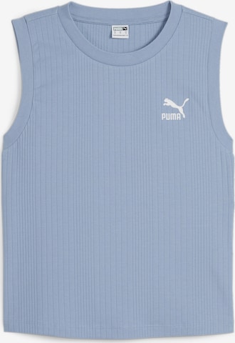 PUMA Sports Top in Blue: front