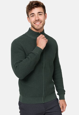 INDICODE JEANS Knit Cardigan in Green