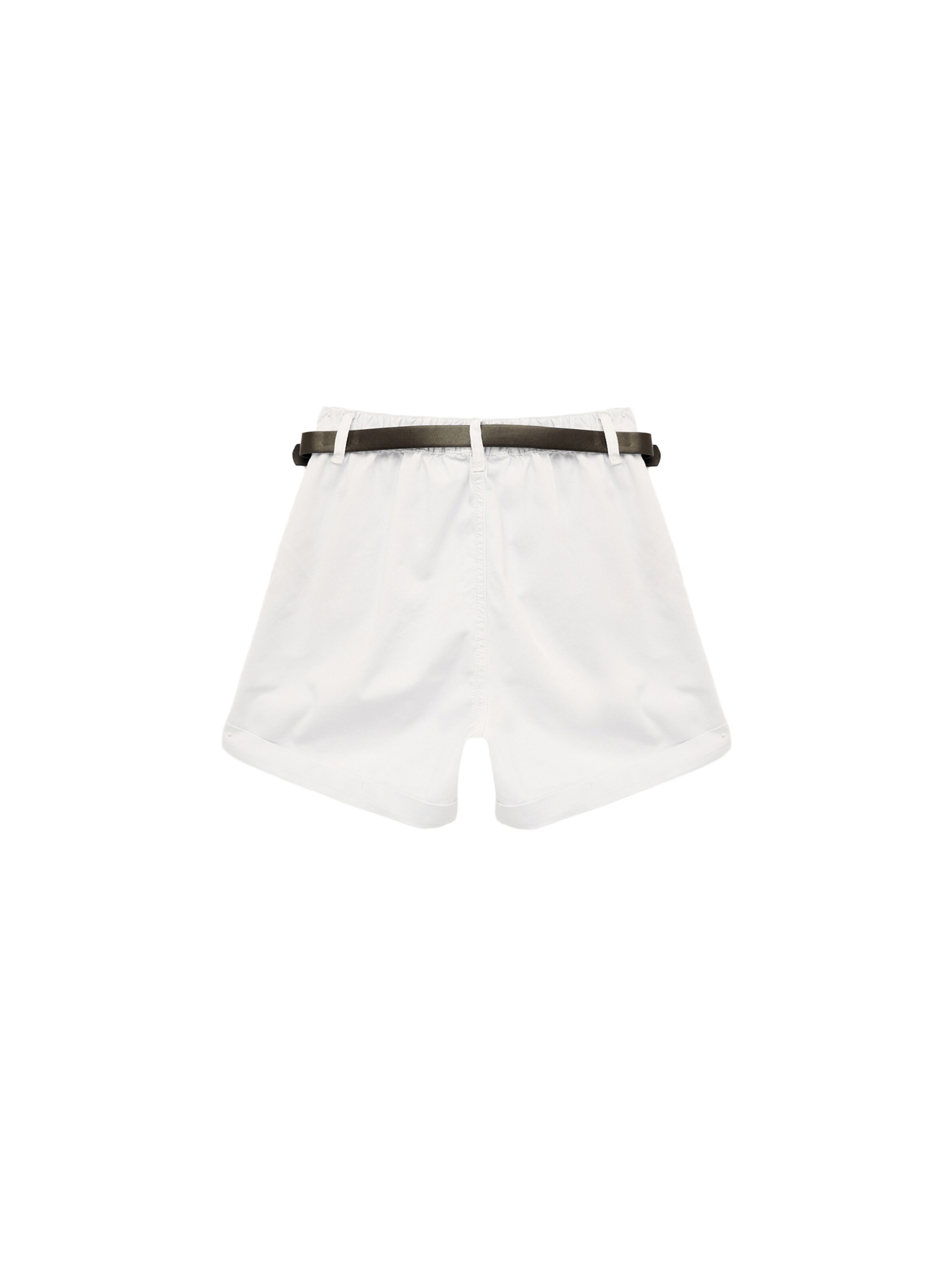 Koton Loose fit Pleat-front trousers in White