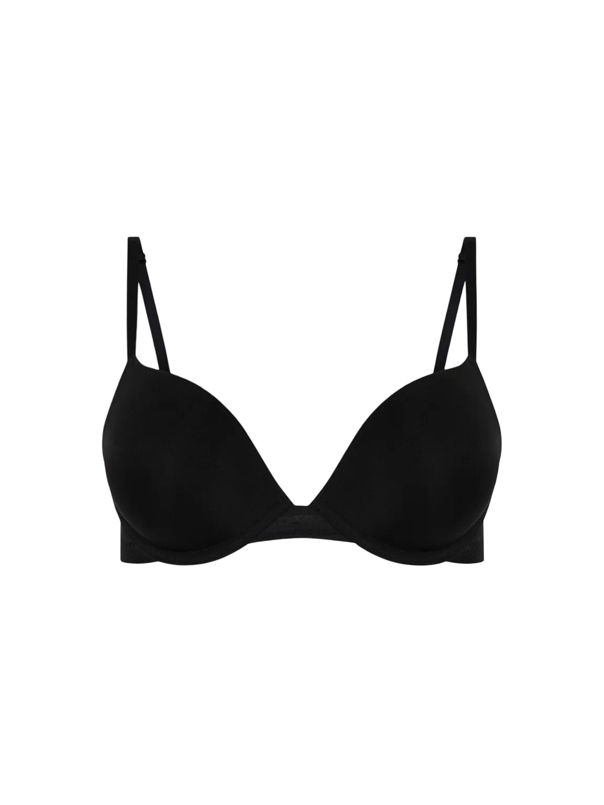 Penti Push-up Melltartó - fekete: elől