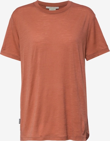 ICEBREAKERTehnička sportska majica '150 Tech Lite III' - crvena boja: prednji dio