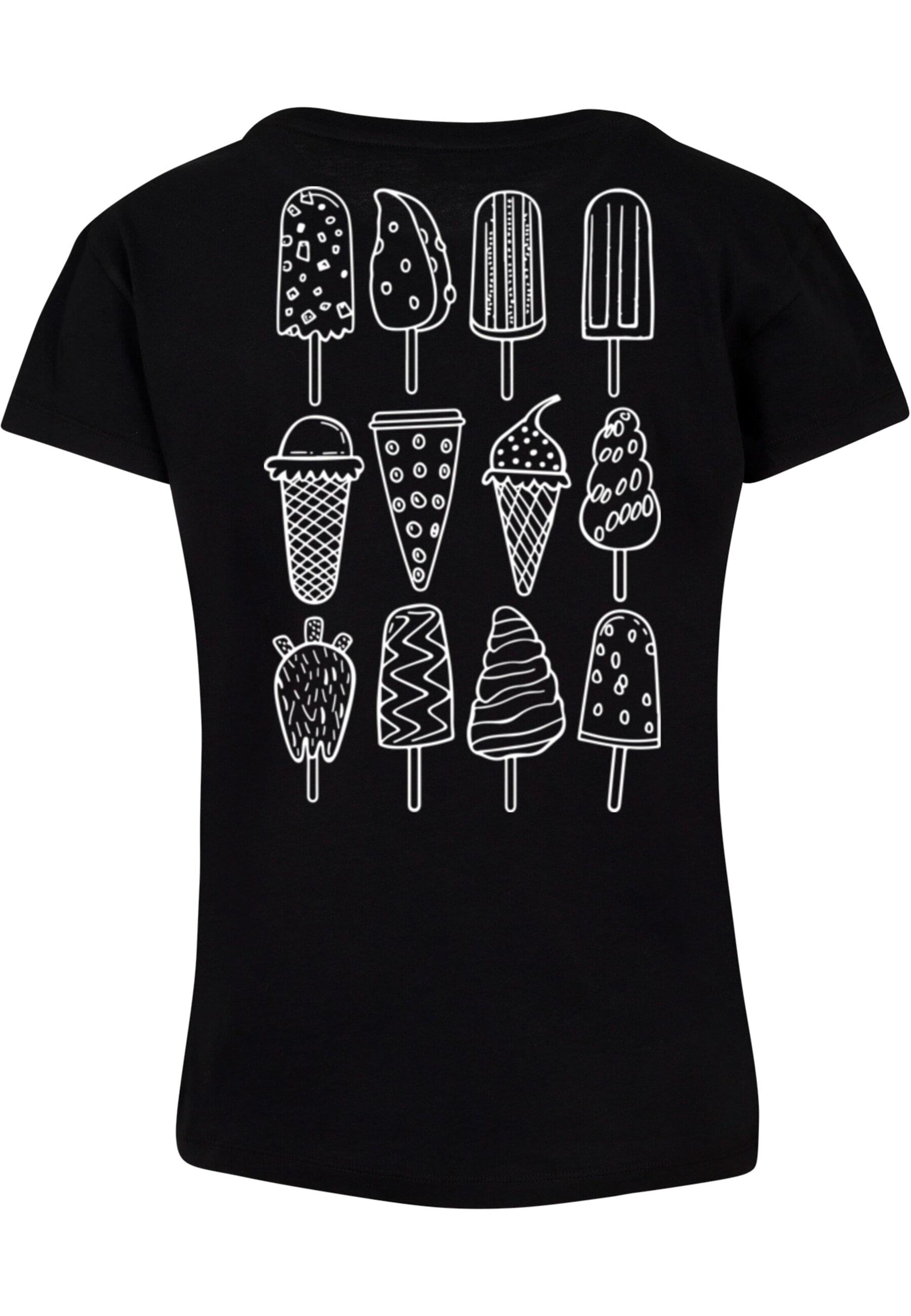 Merchcode Shirt 'Ice Cream' in Black