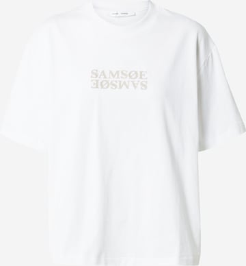 Samsøe Samsøe Shirt 'SIENNA' in Wit: voorkant