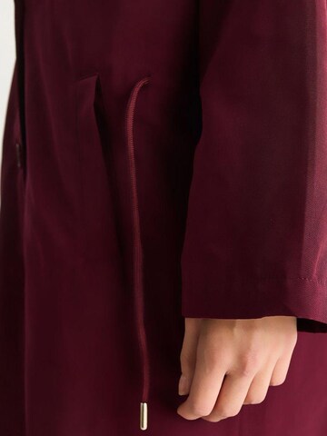 Bianco Lucci - Sobretudo meia-estação em vermelho