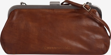 Spikes & Sparrow Clutch in Brown: front