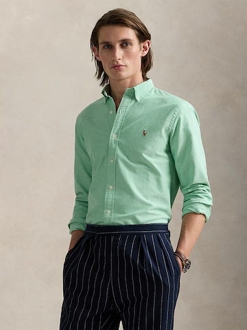 Polo Ralph Lauren Slim fit Ing - zöld: elől