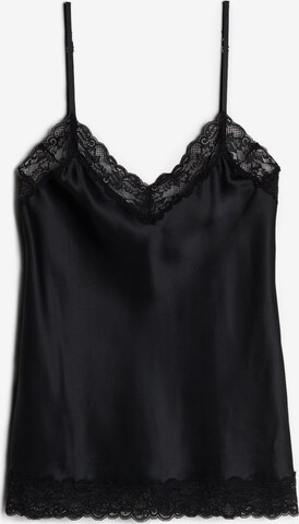 INTIMISSIMI Pajama Shirt in Black: front