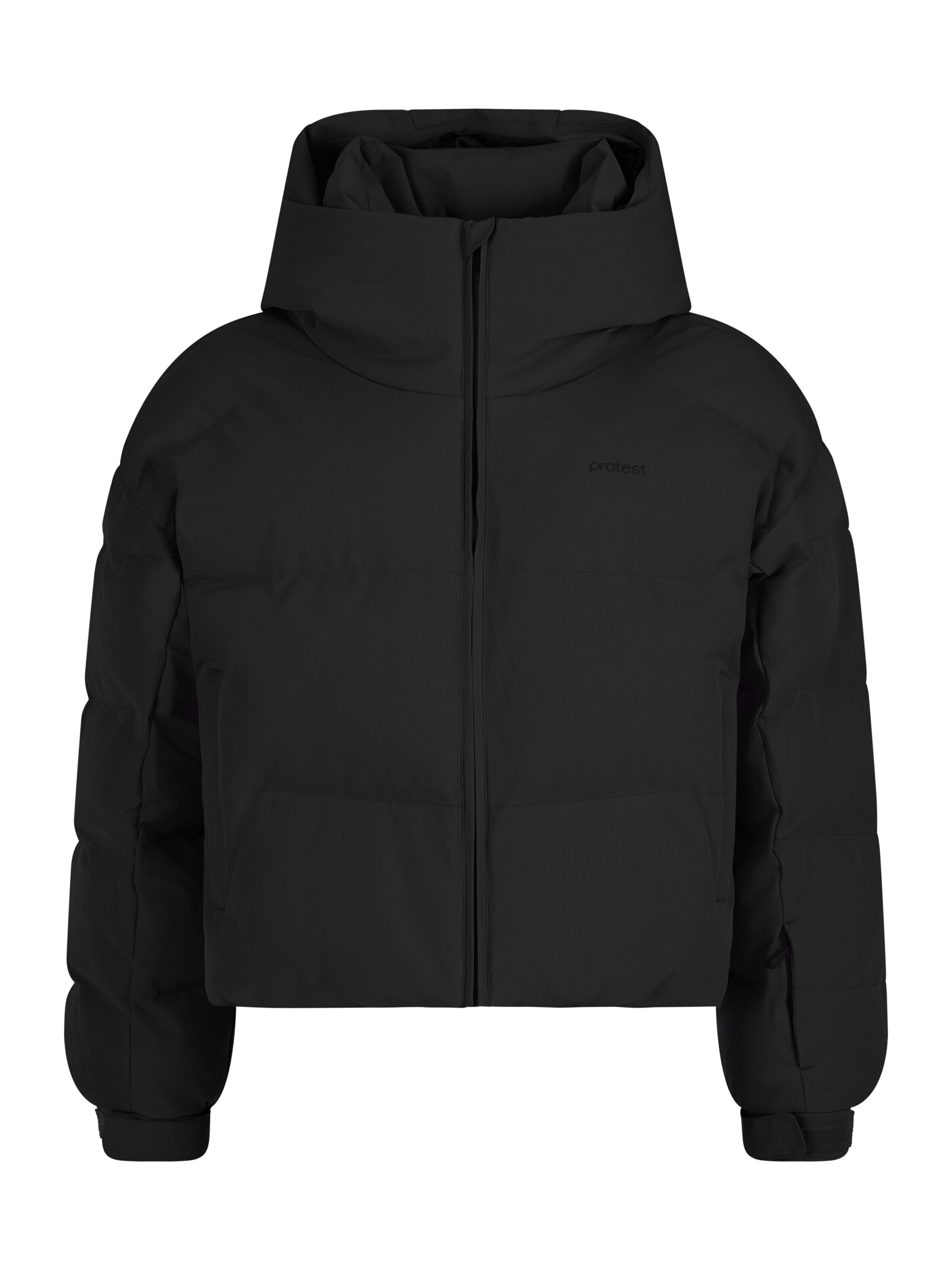 PROTEST Sportjacke 'PRTVox'‌‌‌‌‌‌‌‌‌‌ in Schwarz: Vorderseite