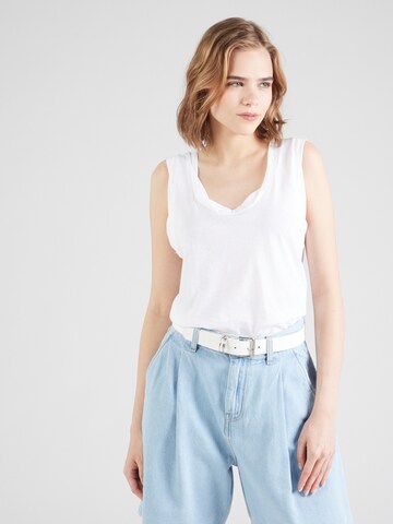 UNITED COLORS OF BENETTON Top | bela barva: sprednja stran