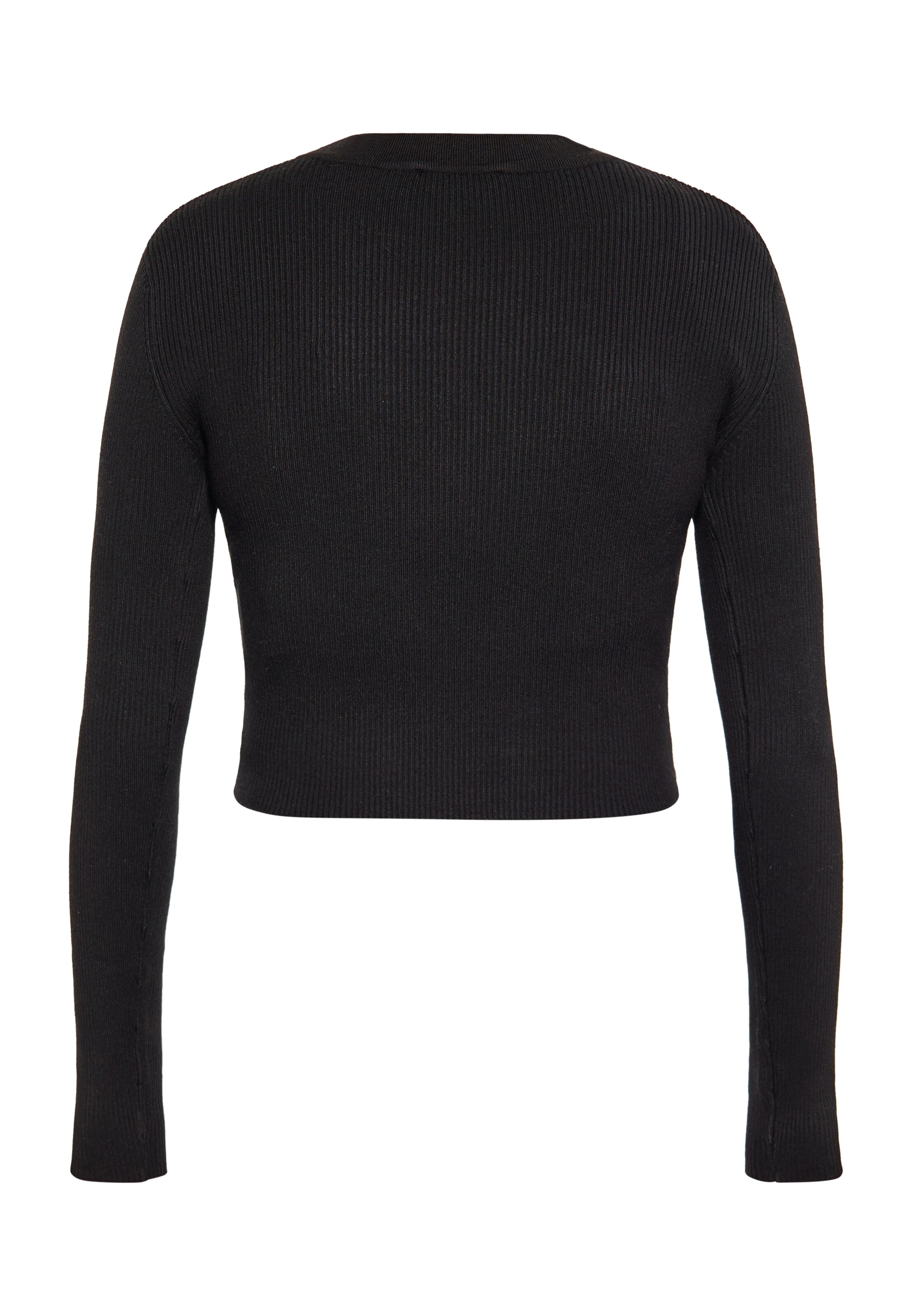 NAEMI Вязаная кофта в Черный