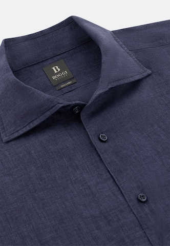 Boggi Milano Regular fit Overhemd in Blauw