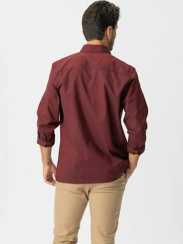 TEESHOPPEN Regular Fit Skjorte ' The Original ' i rød