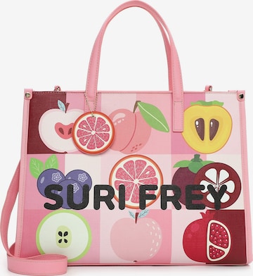 Cabas 'Issy' Suri Frey en rose : devant