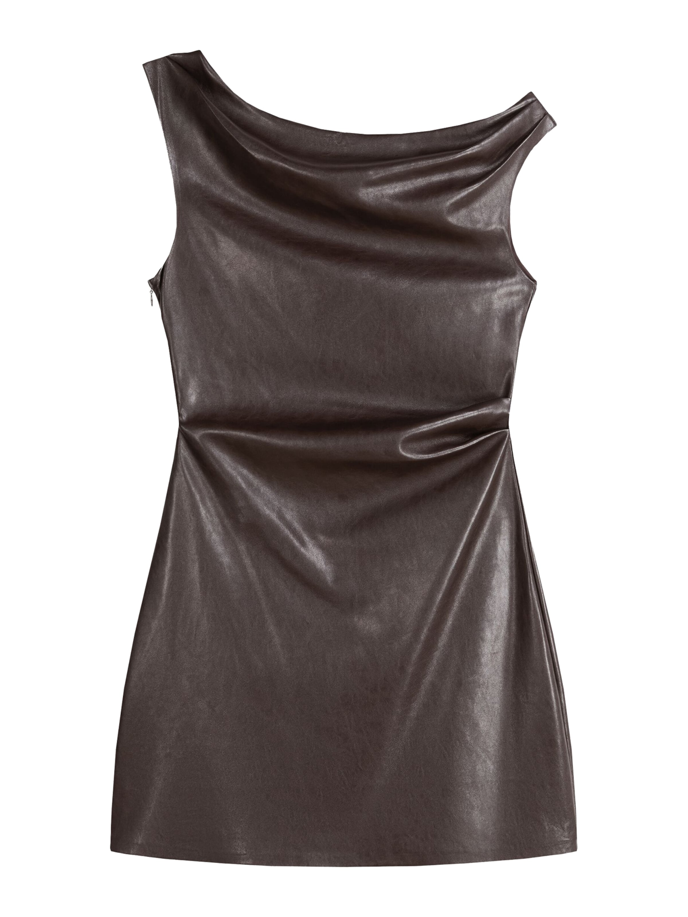 Bershka Kleid in Braun: Vorderseite