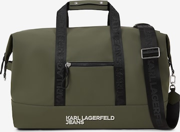 KARL LAGERFELD JEANSVikend torba - zelena boja: prednji dio