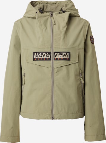 NAPAPIJRI Between-Season Jacket 'RAINFOREST' in Green: front